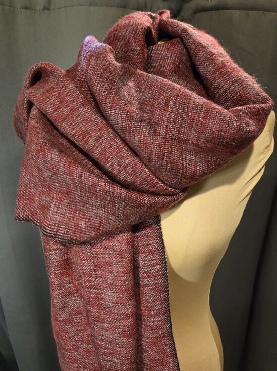 Zig-Zag Accessories - Zig Zag Asian Collection Shawl Wrap Scarf, Artisan-Made In Nepal, NWOT